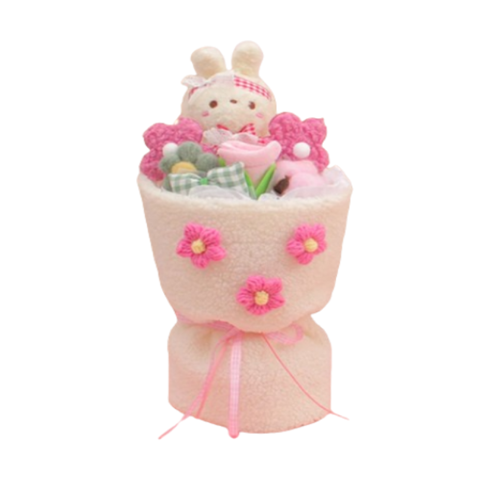 Ramo Flores Peluche Conejo Bouquet Grande