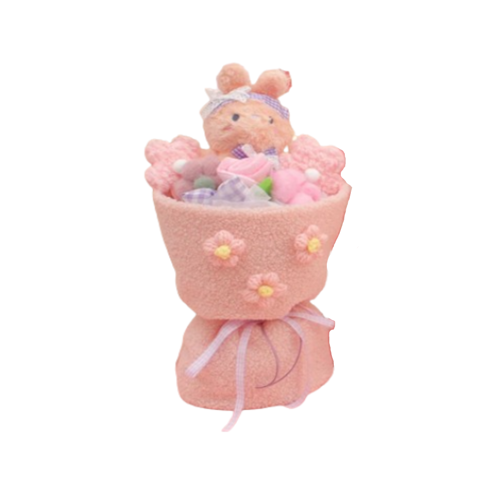 Ramo Flores Peluche Conejo Bouquet Grande