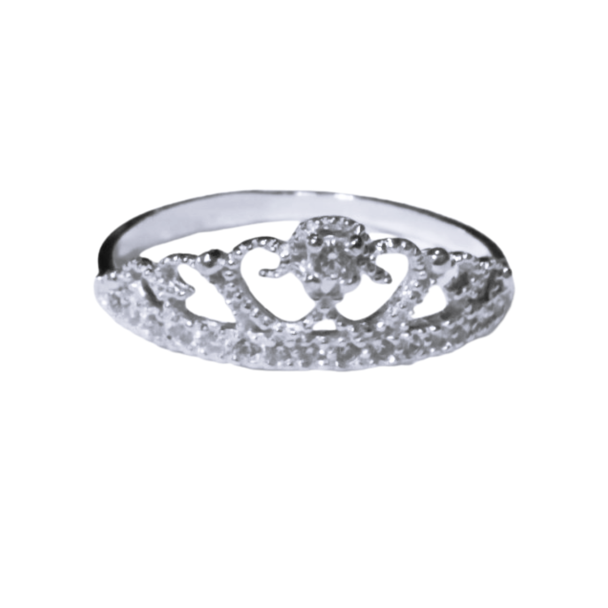 Anillo Corona Princesa Plata 925
