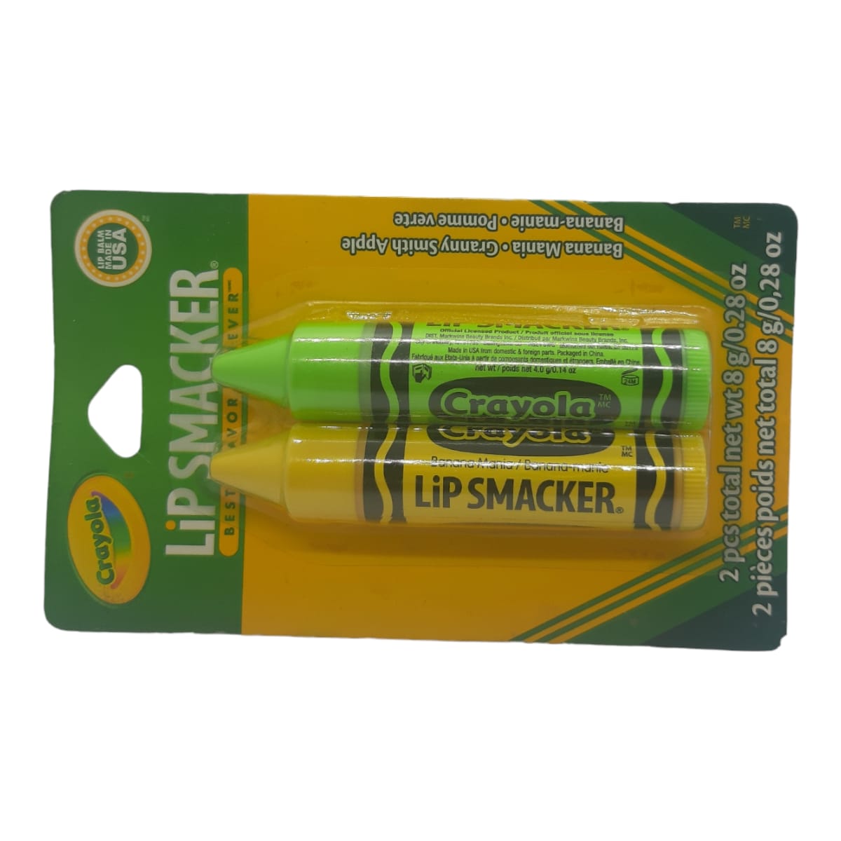 Lip Smacker. Dúo Crayola - Bálsamo Labial