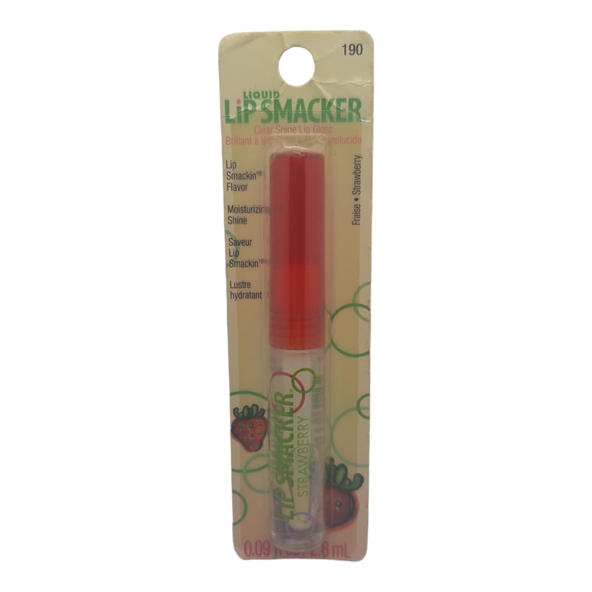 Lip Smacker Gloss Transparente Fresa