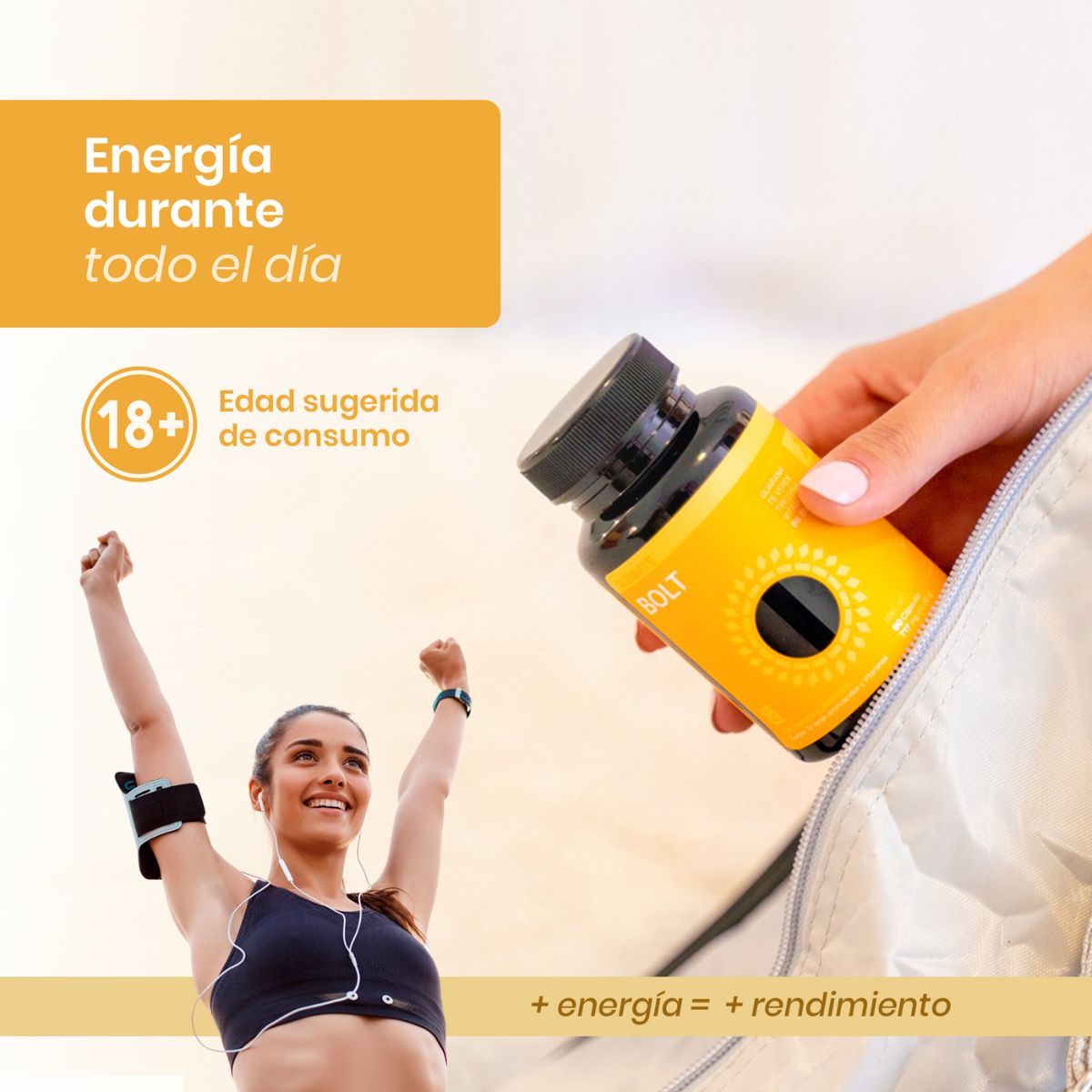 Kit x3 Suplemento Alimenticio 100% Natural Para el Estres Hecho a Base de Magnesio, L-Teanina y  Rhodiola. Contiene 60 Cápsulas Veganas. Apoyo a la Rutina Diaria