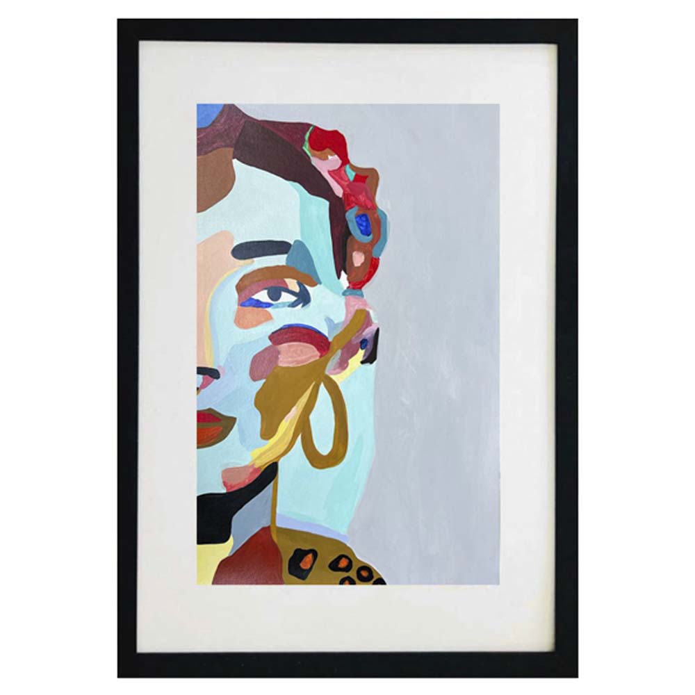 Cuadro decorativo moderno pintado totalmente a mano técnica acrílico