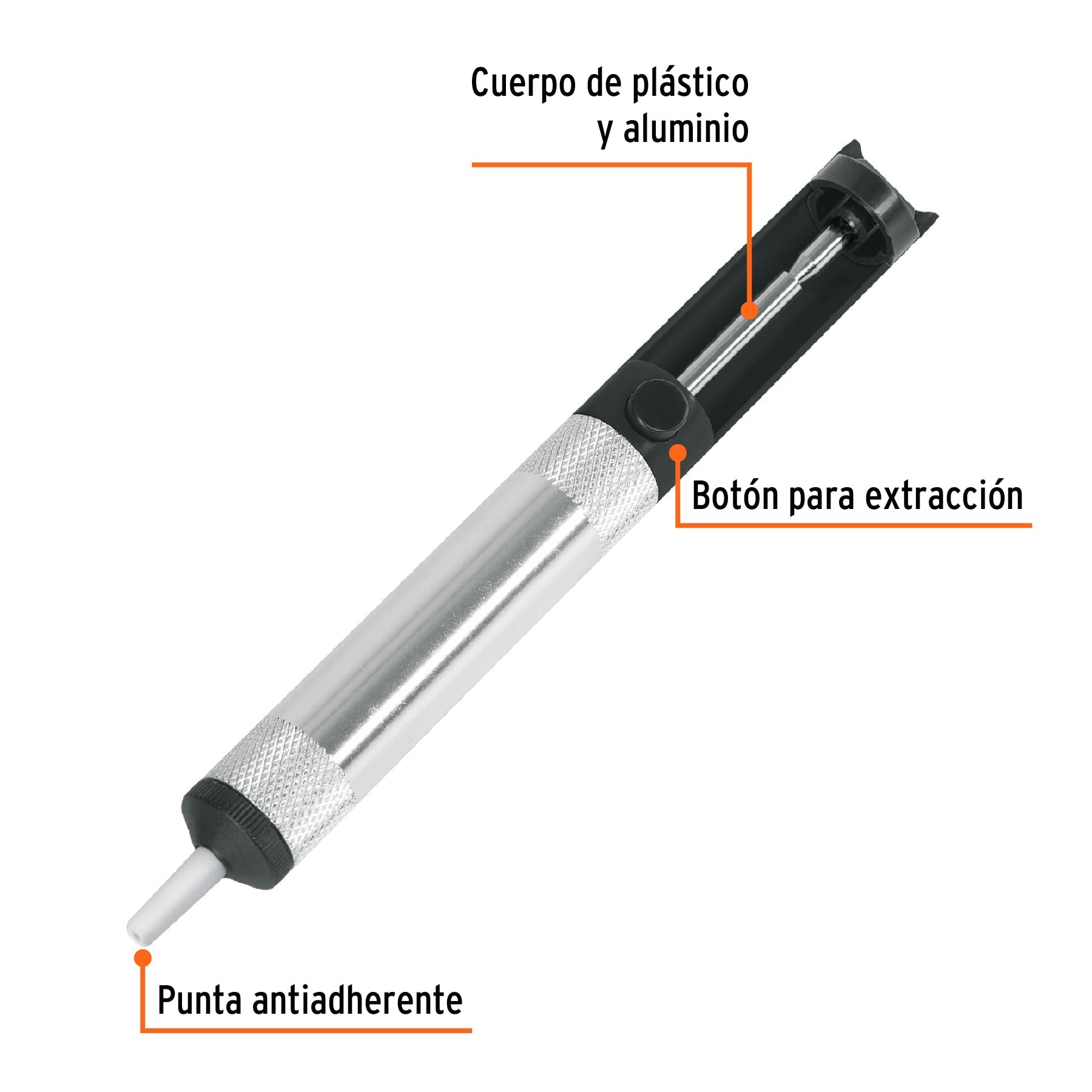 DESOLDADOR DE SUCCIÓN, TRUPER 16923