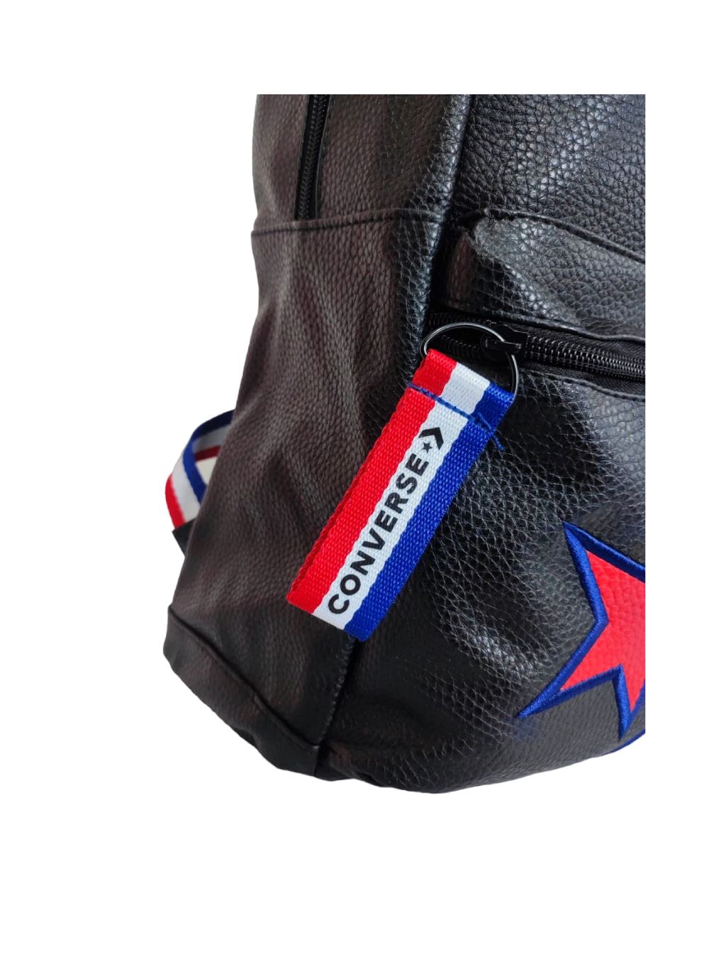 Mochila Converse All Star Negra de Piel MCS20UM9