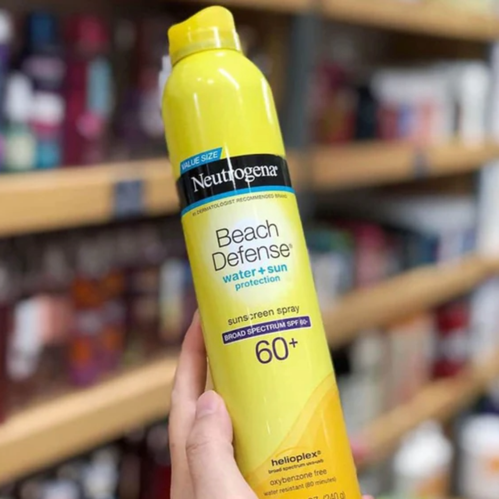 Bloqueador Solar Neutrogena Beach defense spf 60+, proteccion agua y sol