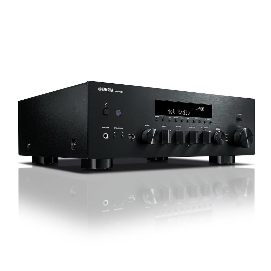 Amplificador Estéreo YAMAHA R-N600A 175W Wi-fi/USB/AirPlay.