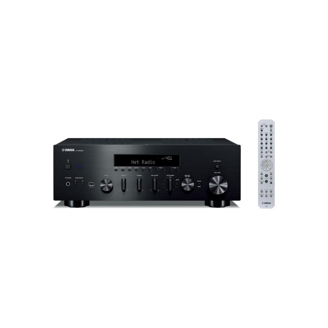 Amplificador Estéreo YAMAHA R-N600A 175W Wi-fi/USB/AirPlay.
