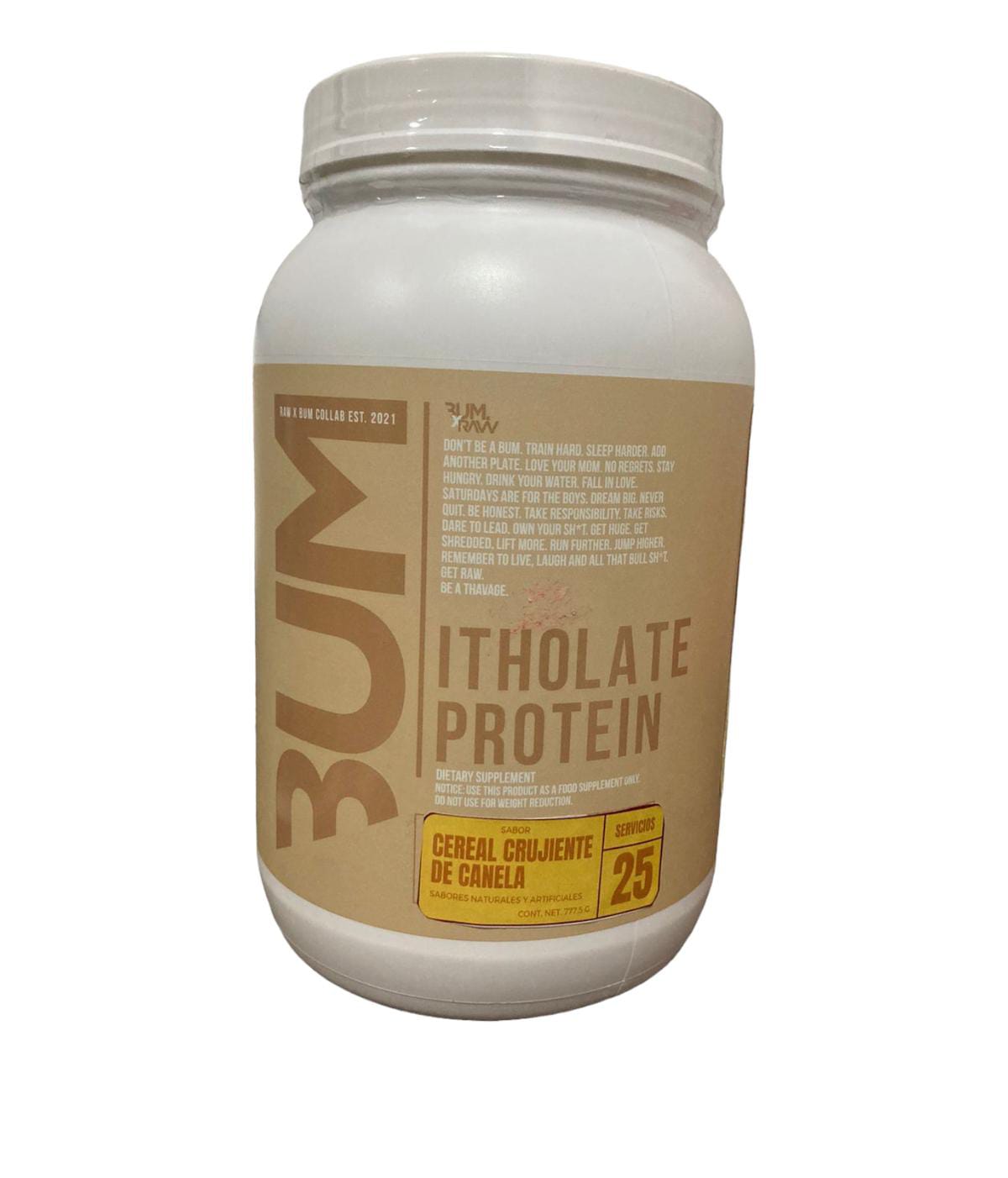 Proteina Cbum Itholate 777.5 gr 25 Serv