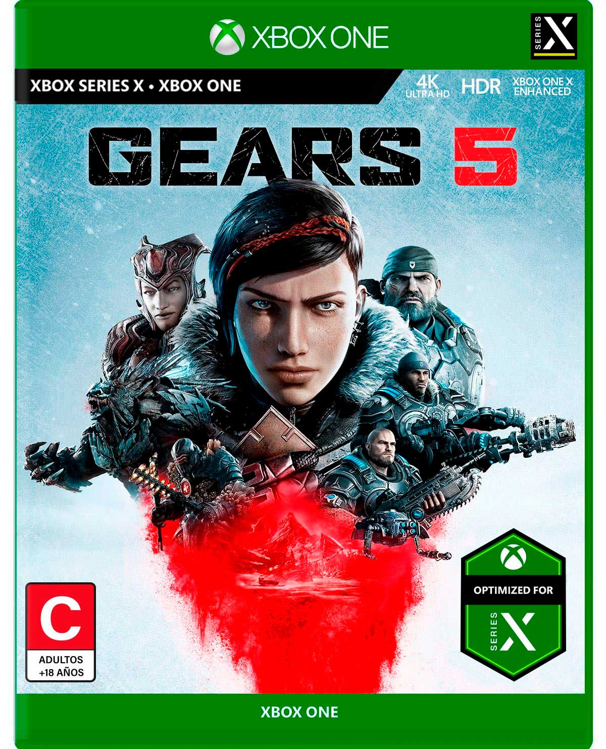 Gears 5 Standard Edition Xbox Game Studios Xbox One Físico