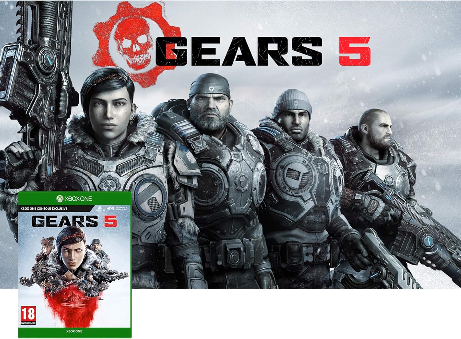 Gears 5 Standard Edition Xbox Game Studios Xbox One Físico