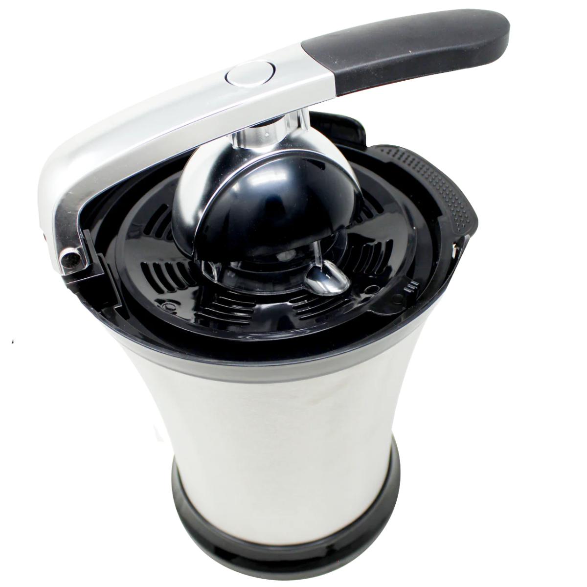 Exprimidor de cítricos doble cono acabado acero Decakila