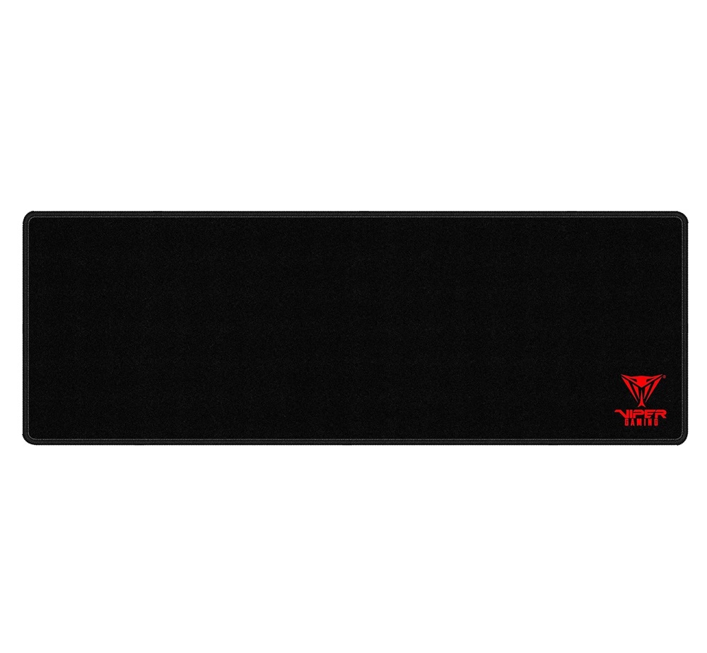 Mousepad Gamer Patriot Viper, 90 x 40cm, Grosor 3mm, Negro