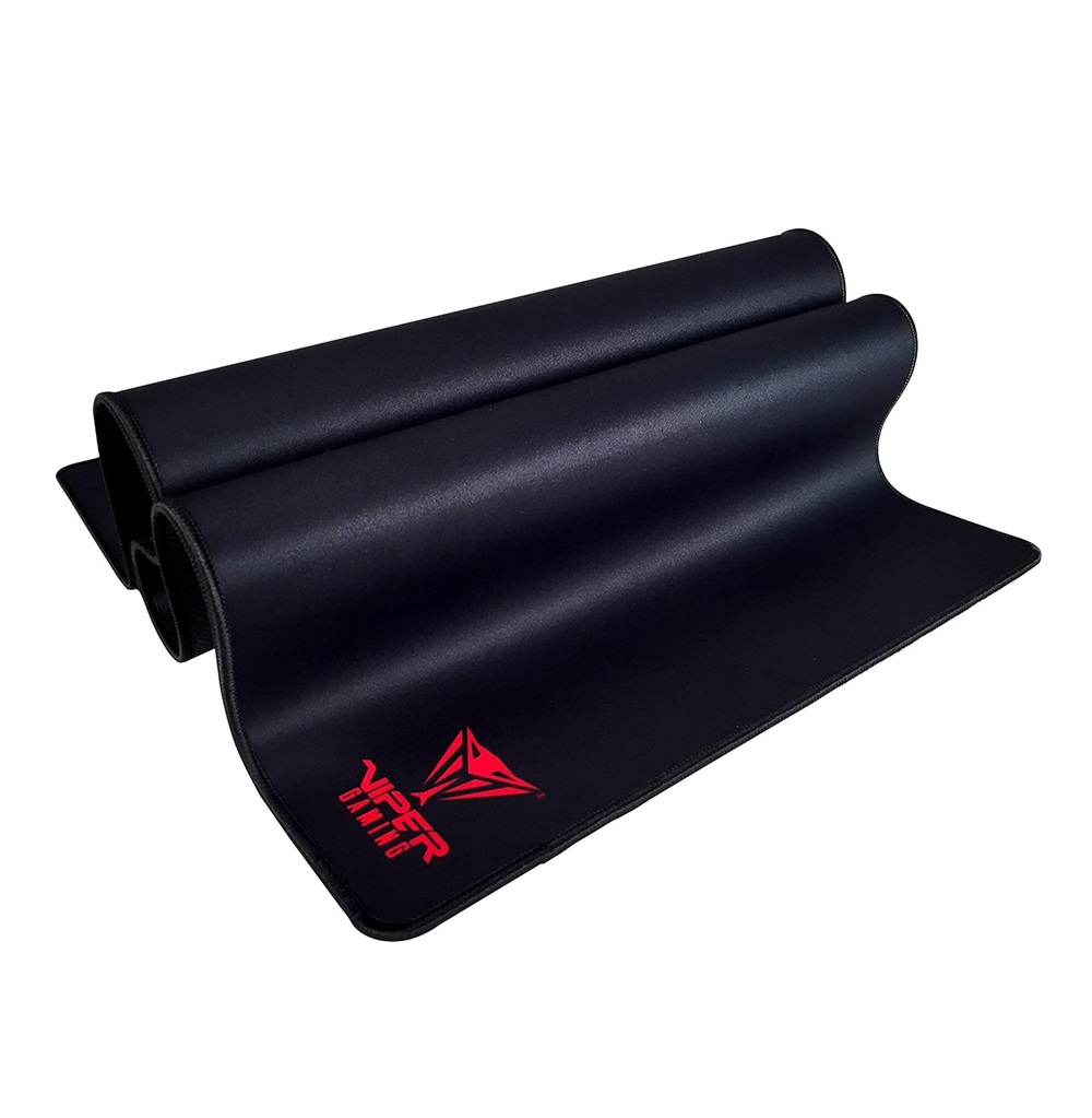 Mousepad Gamer Patriot Viper, 90 x 40cm, Grosor 3mm, Negro