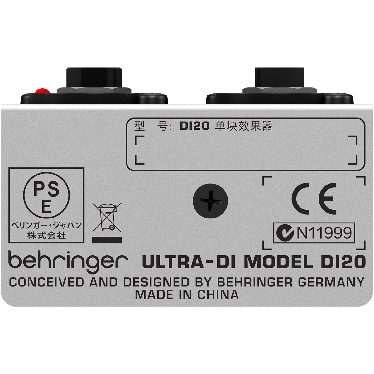 Behringer Caja Directa Profesional 2 Canales Di20