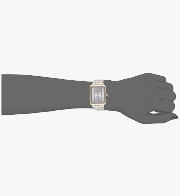 Reloj Mujer Anne Klein Cristal Mineral 37 Mm Ak/3761svtt