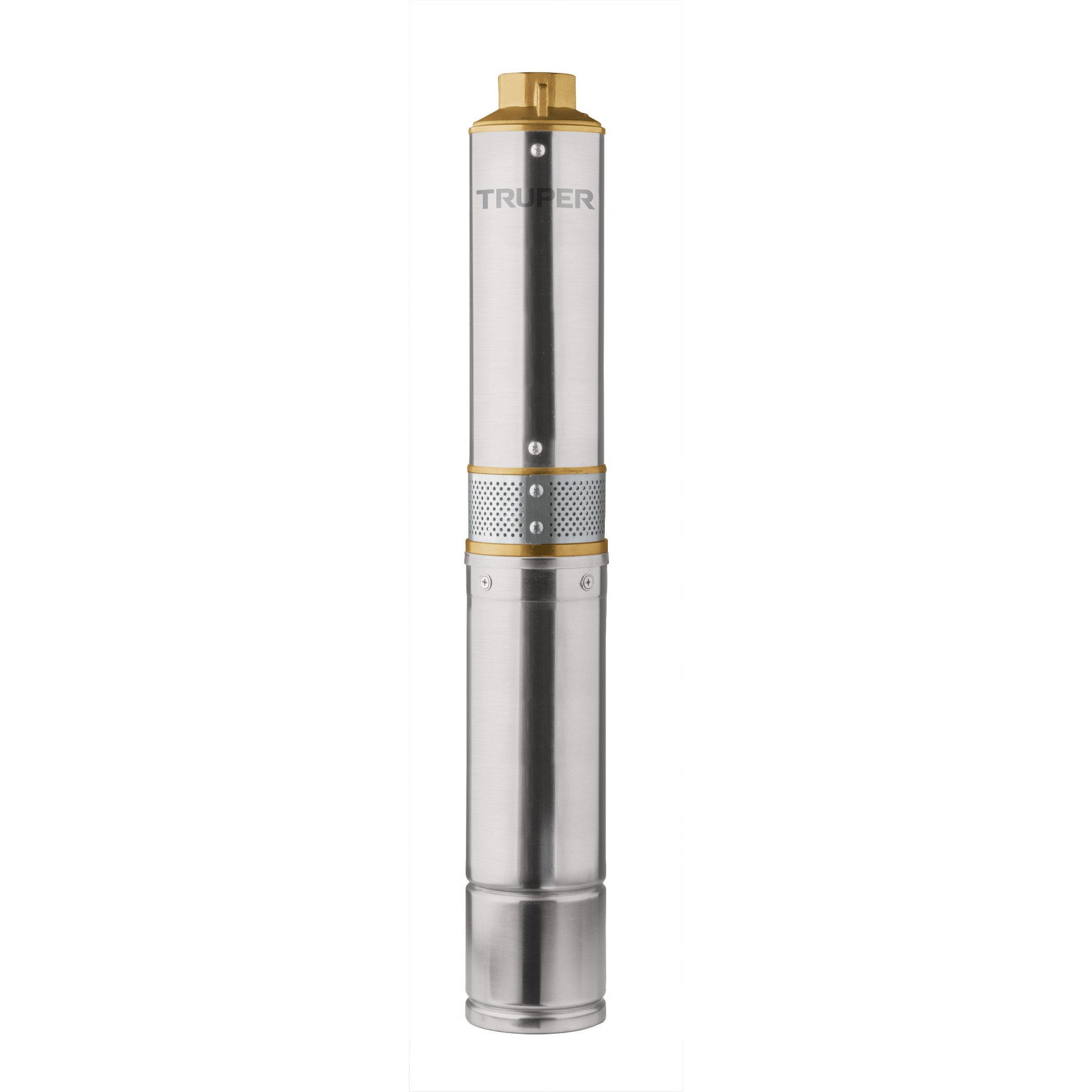 BOMBA SUMERGIBLE, TIPO BALA, 1/2 HP, AGUA LIMPIA, TRUPER 16933
