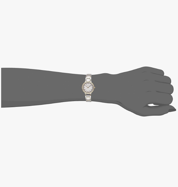 Reloj Mujer Anne Klein Cristal Mineral 32 Mm Ak/3779svrt