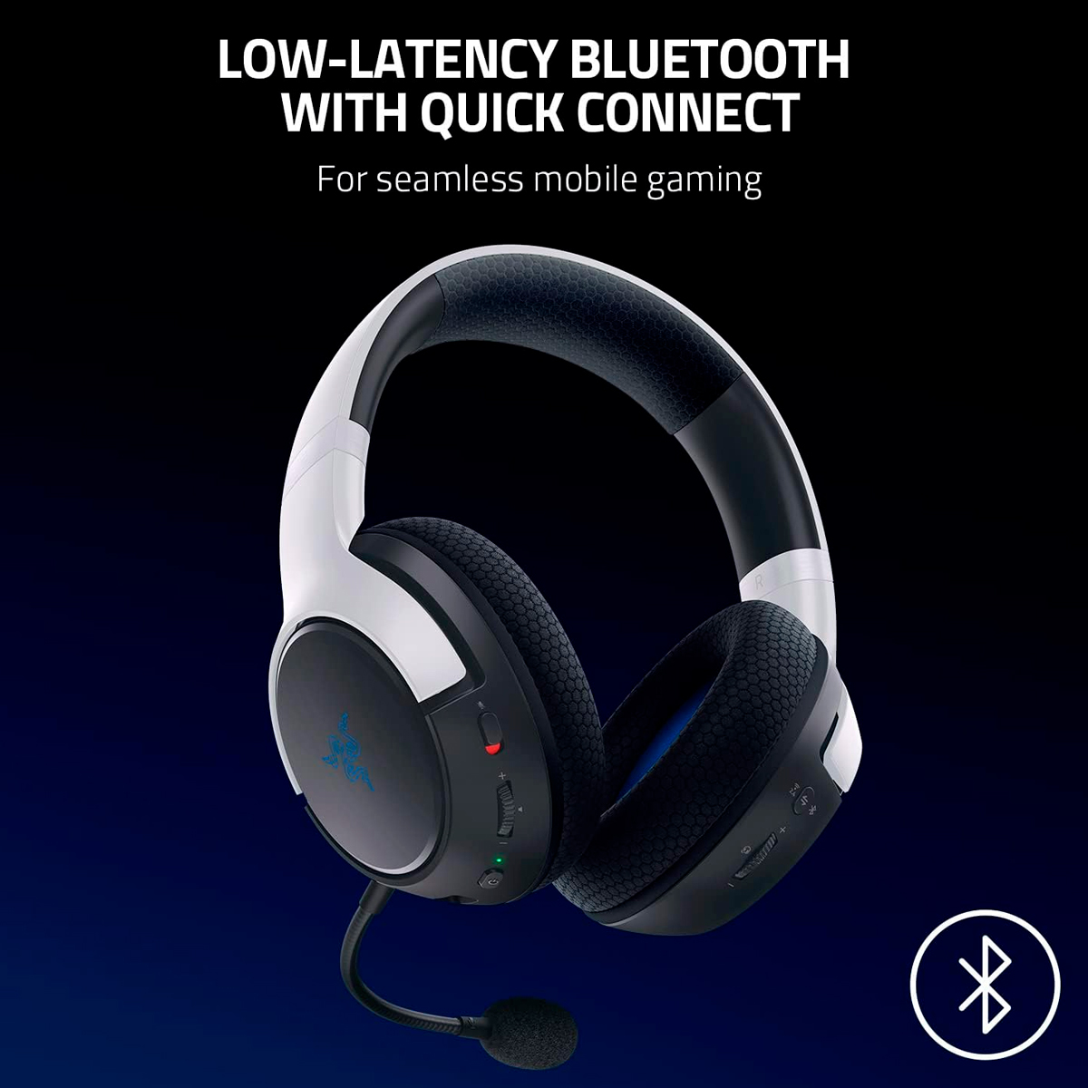 Audífonos Razer Kaira Dual Wireless PS5 Reacondicionado Tipo A