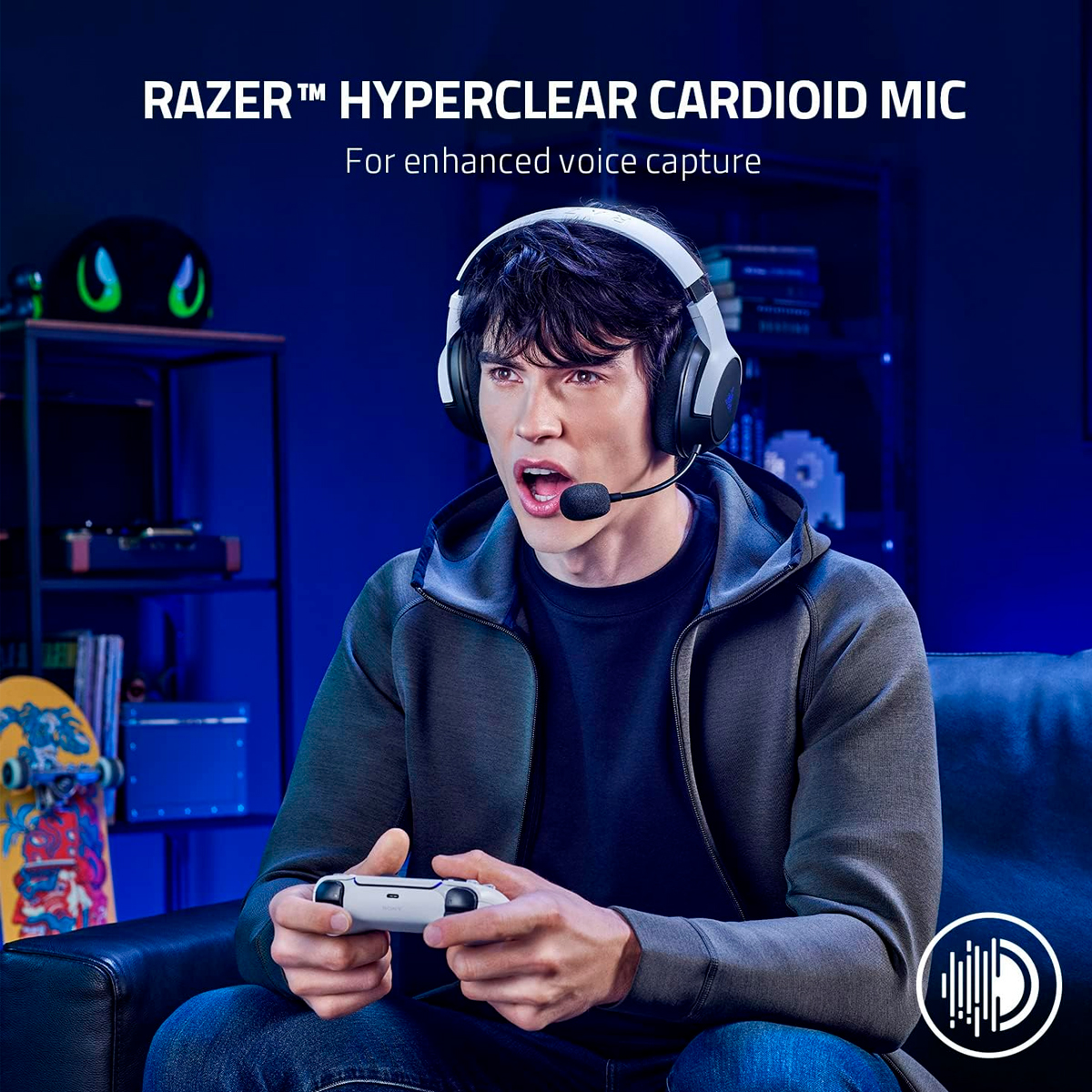 Audífonos Razer Kaira Dual Wireless PS5 Reacondicionado Tipo A