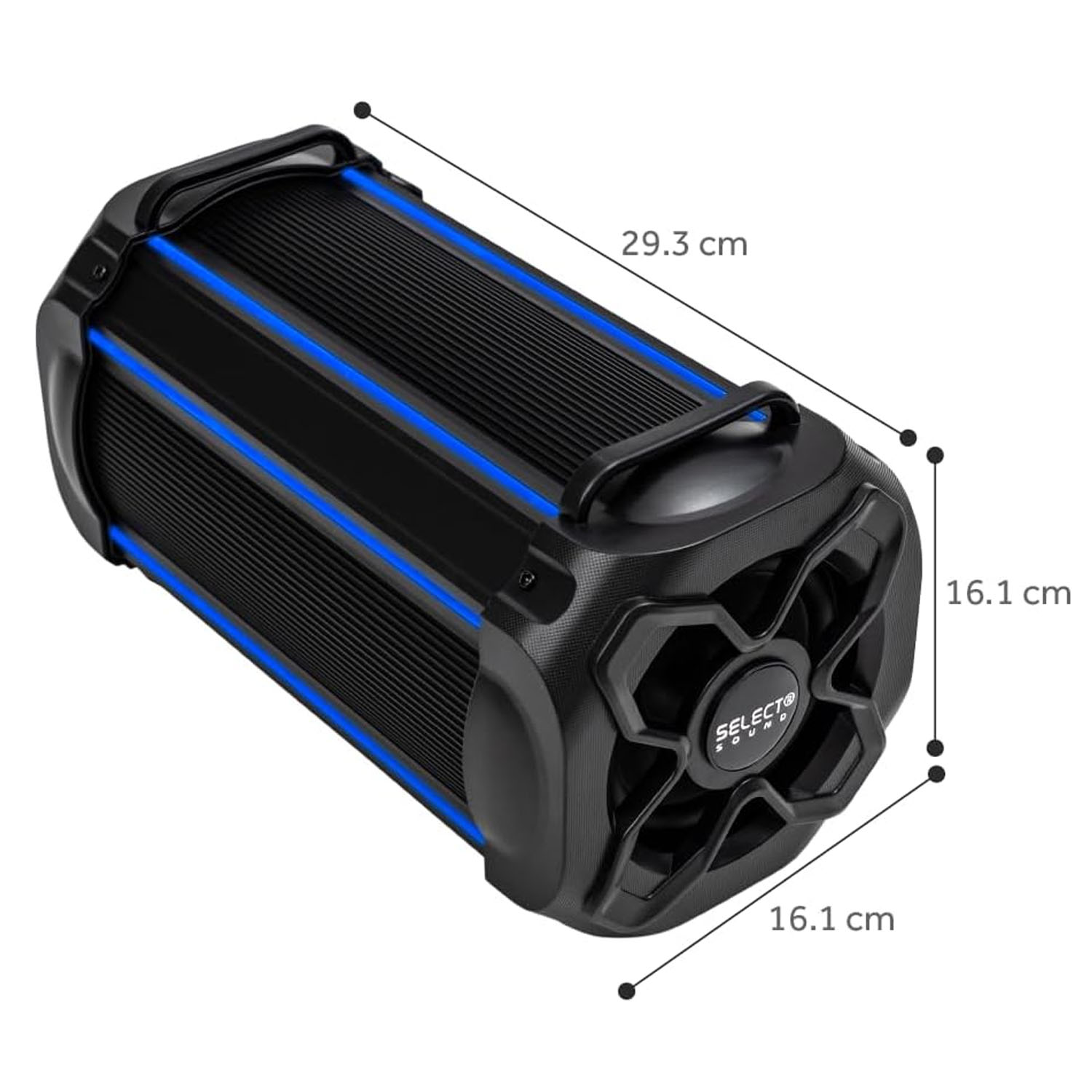 Bocina Shine Subwoofer Select Sound BT220 con Tws, Bluetooth, Radio Fm