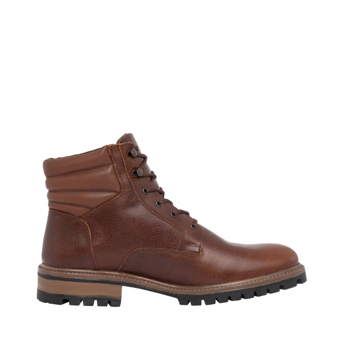 Botines tipo leñador marca Locman cafés, para hombre, mod. 1102534