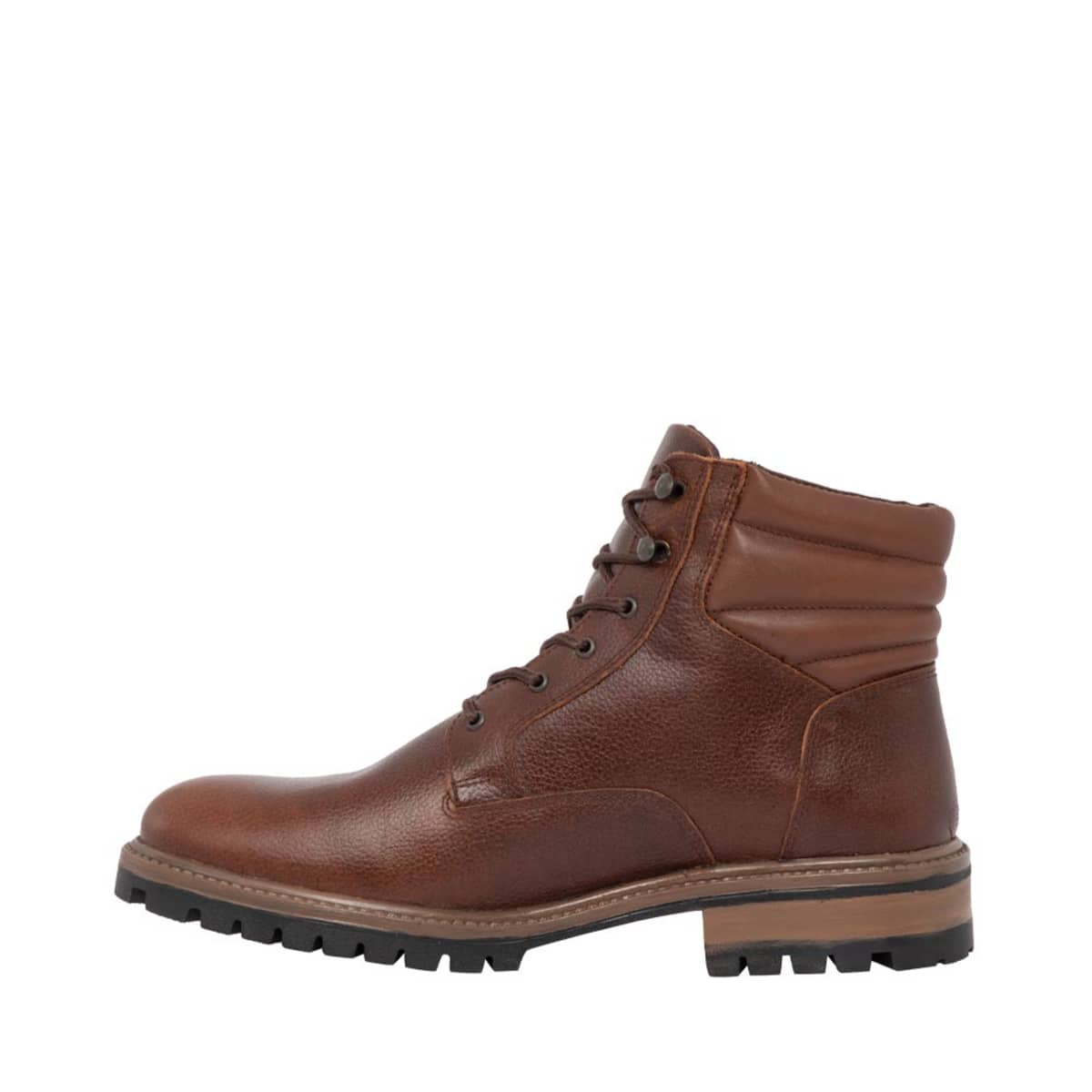 Botines tipo leñador marca Locman cafés, para hombre, mod. 1102534