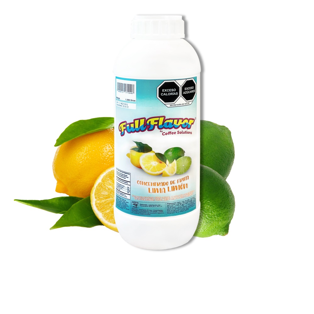 Concentrado De Fruta Sabor Lima Limon 1,200ml