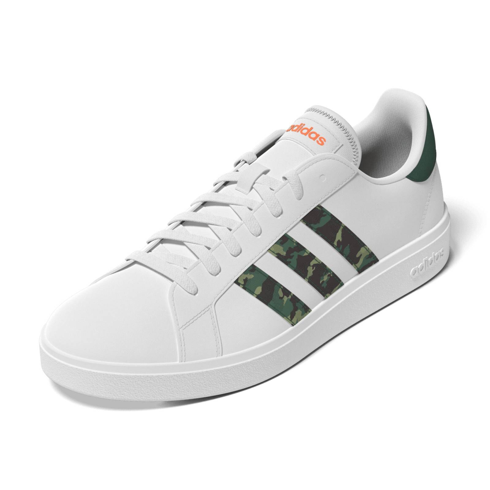 Tenis Adidas Grand Court Base 2.0 HR0234 para caballero