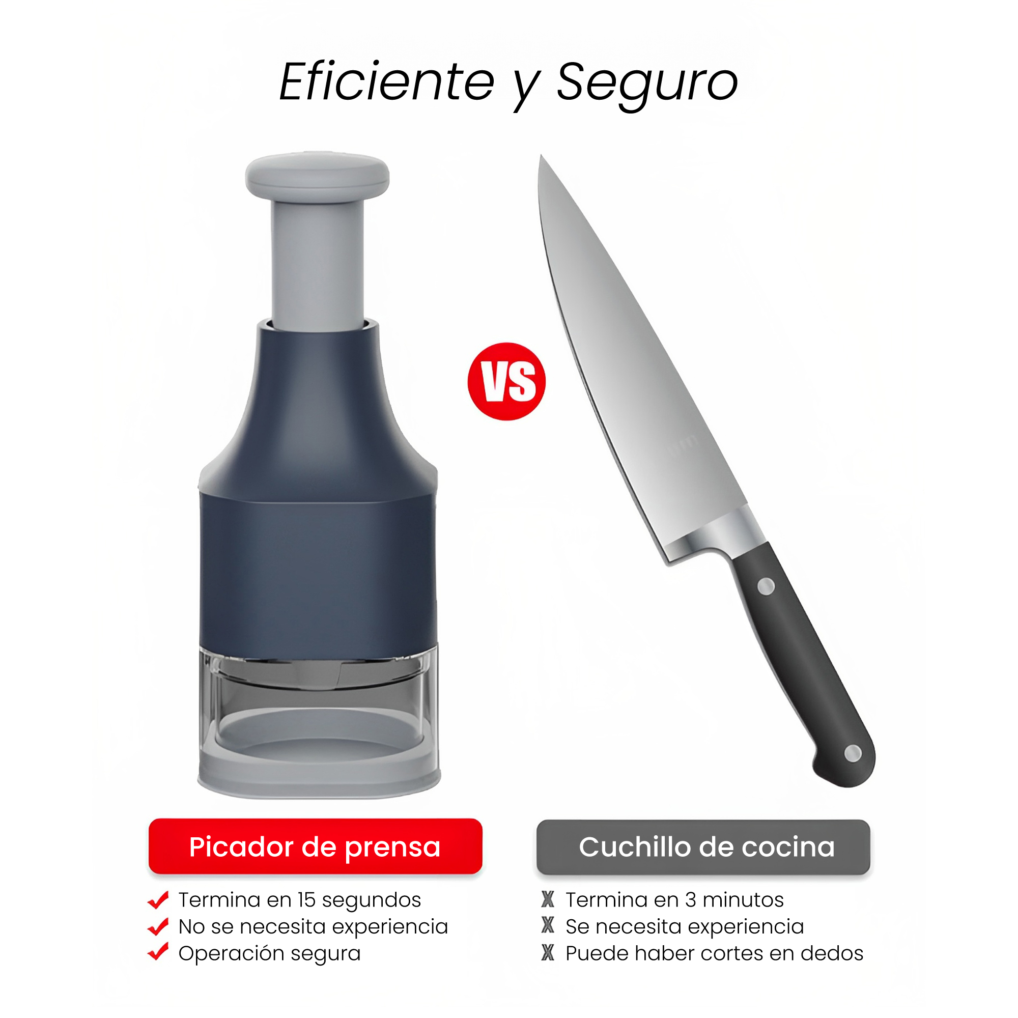 Picadora de Ajo Cebolla Verdura Hiperware de Prensa Manual Color Verde