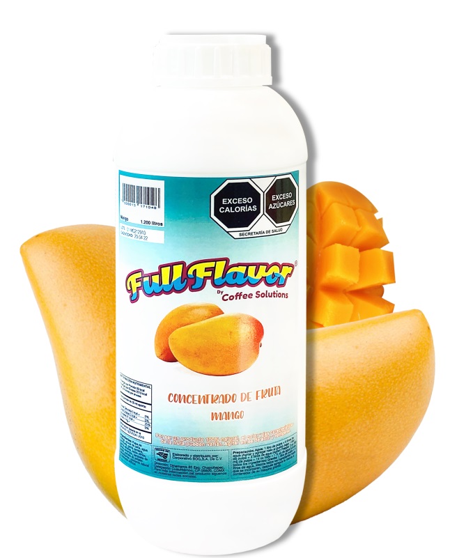Concentrado De Fruta Sabor Mango 1,200ml