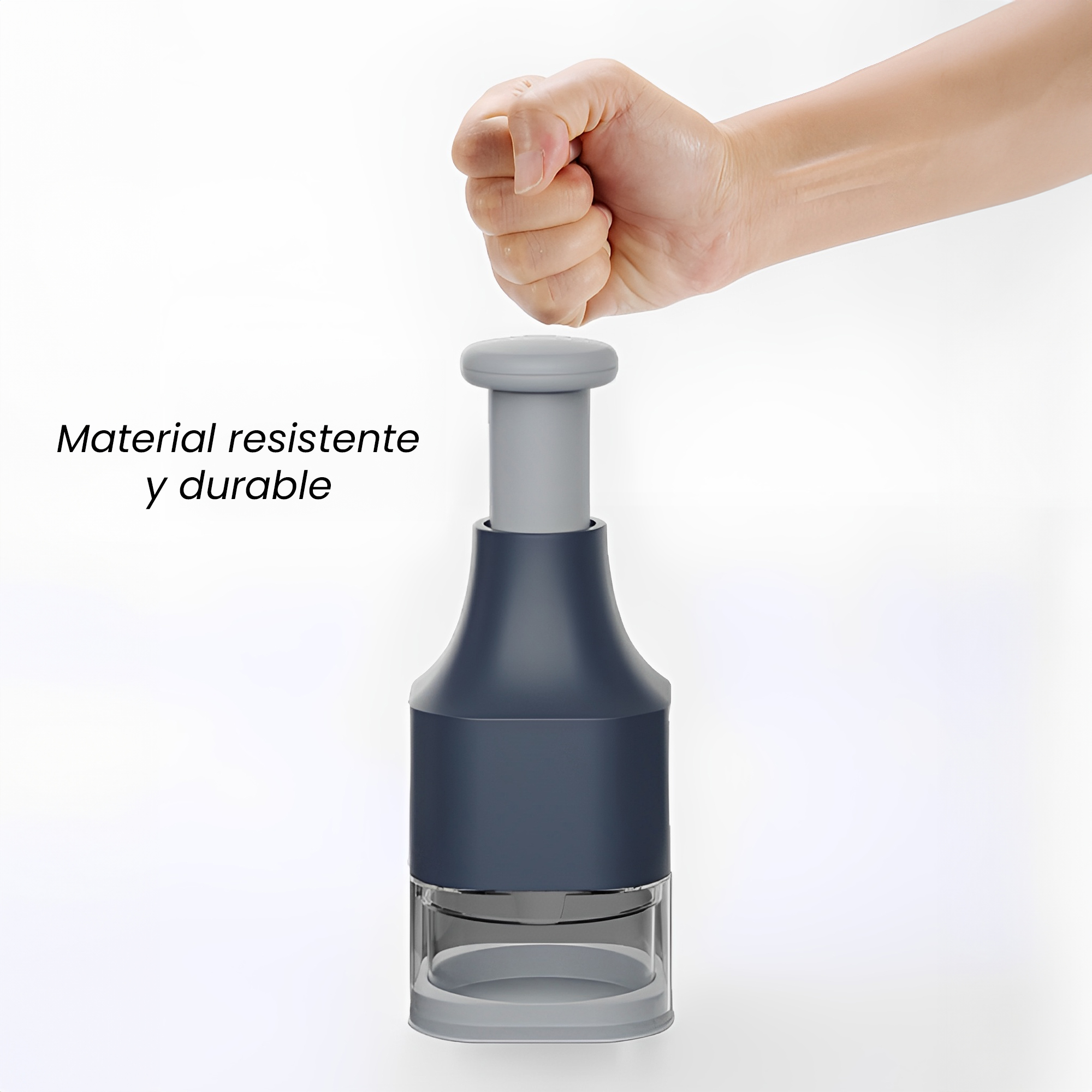 Picadora de Ajo Cebolla Verdura Hiperware de Prensa Manual Color Blanco