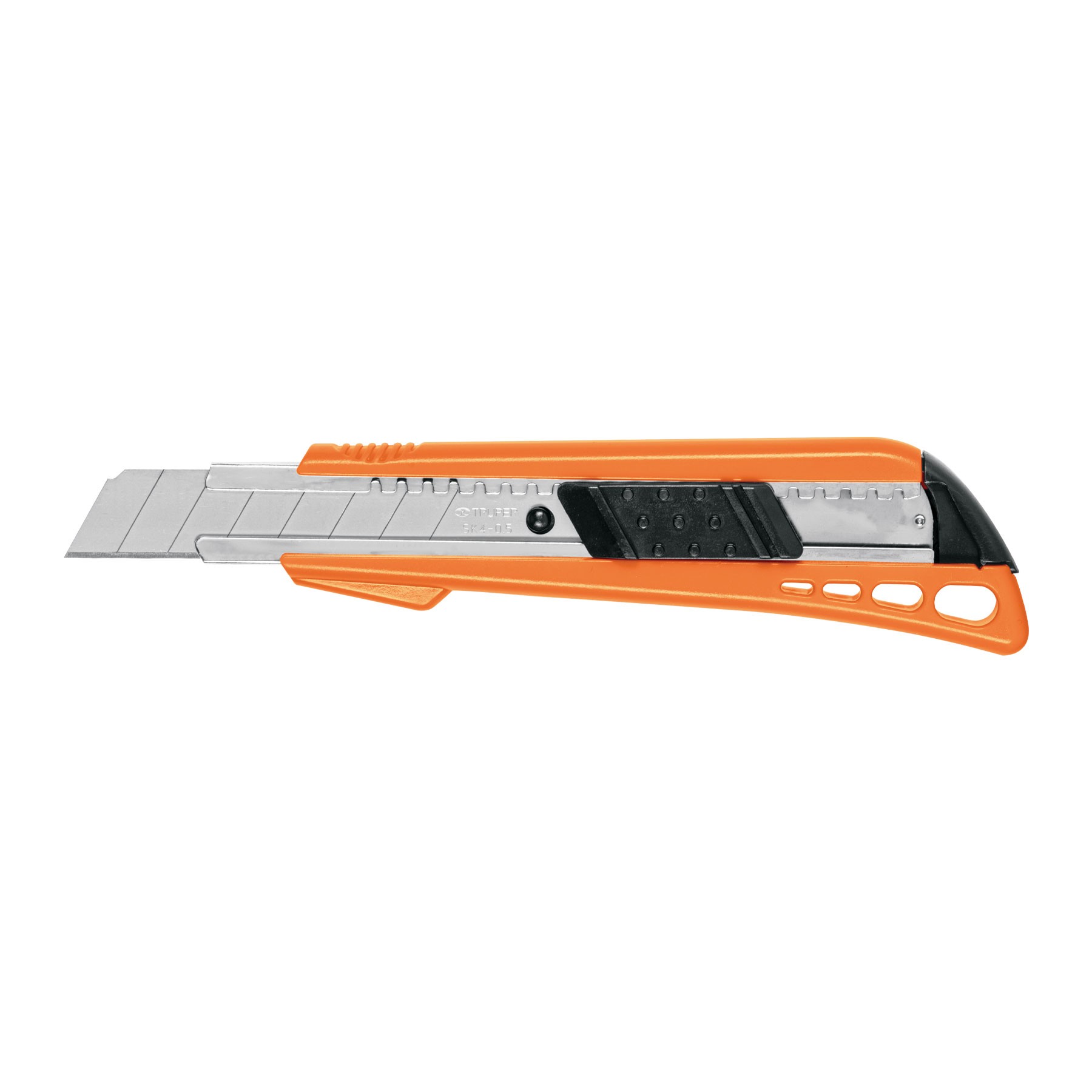 CUTTER 18 MM REFORZADO DE PLÁSTICO CON ALMA METÁLICA, TRUPER 16974