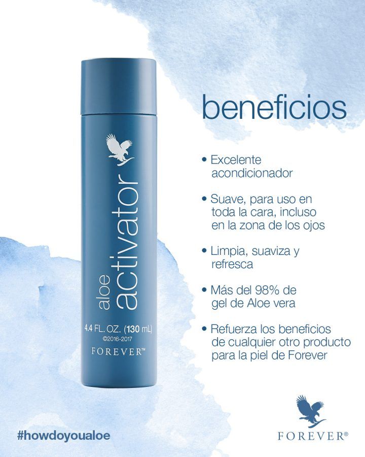 Aloe Activator Forever Living Activador De Sábila Humectante