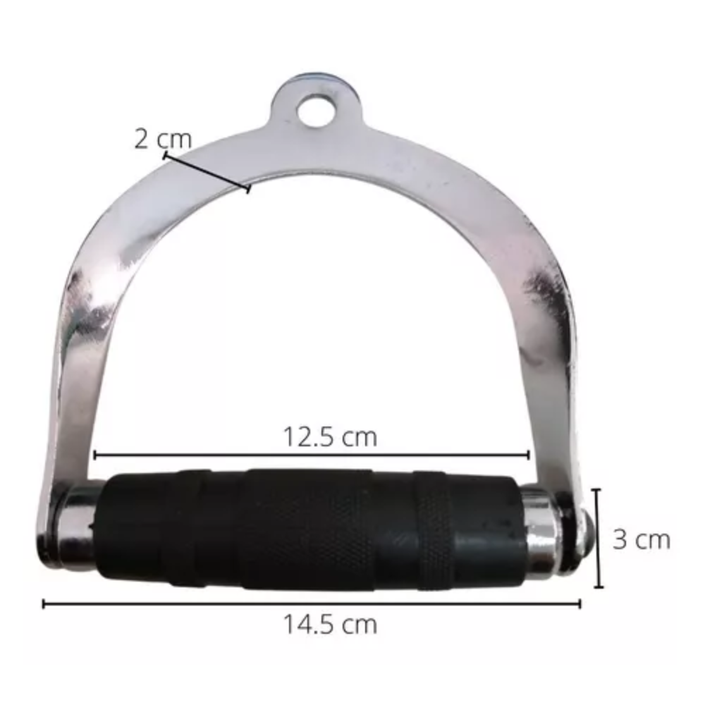 Agarre Maneral Tipo D Agarre Ergonomico Para Polea Gym