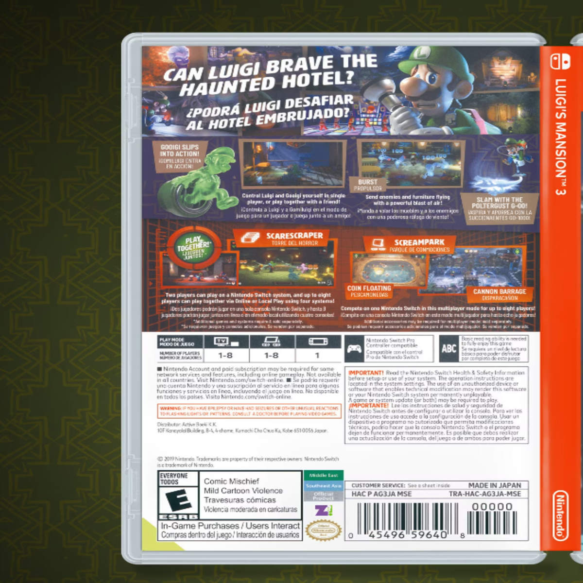 Luigi's Mansion 3 - Nintendo Switch