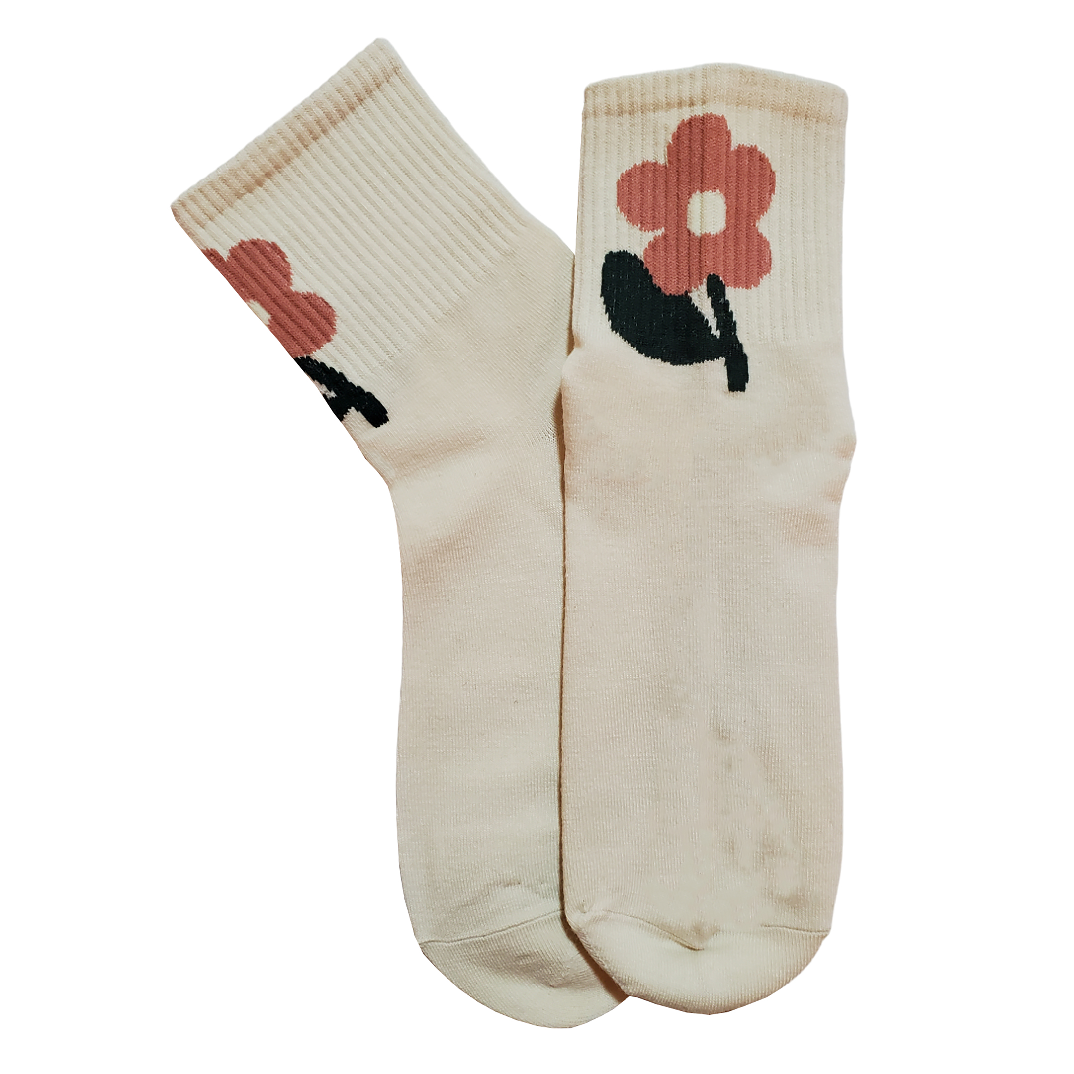 Tines Largos Dama Flores 6 Pares.