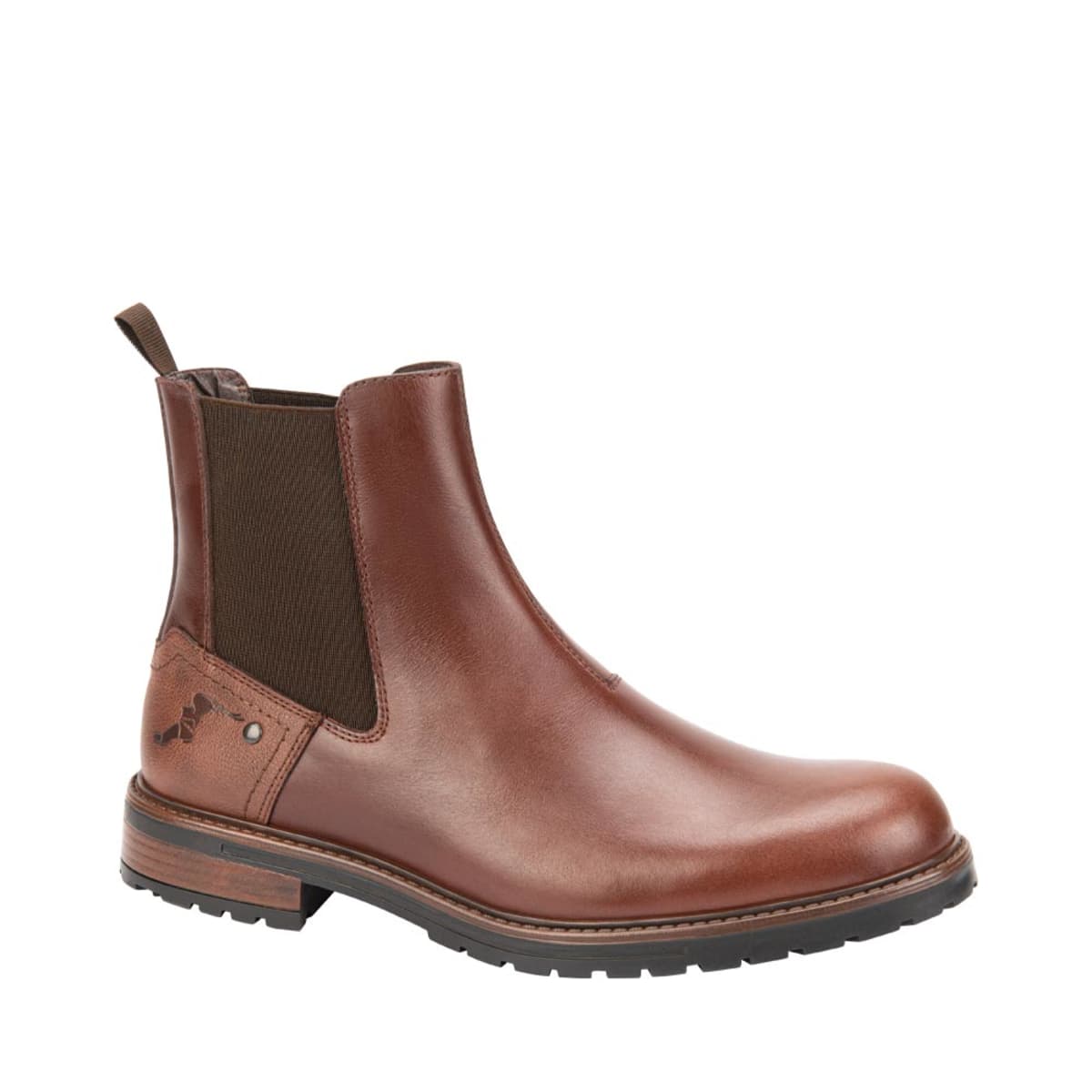 Botas heavy tipo Chelsea cafés de Goodyear, para hombre, mod. 1102929