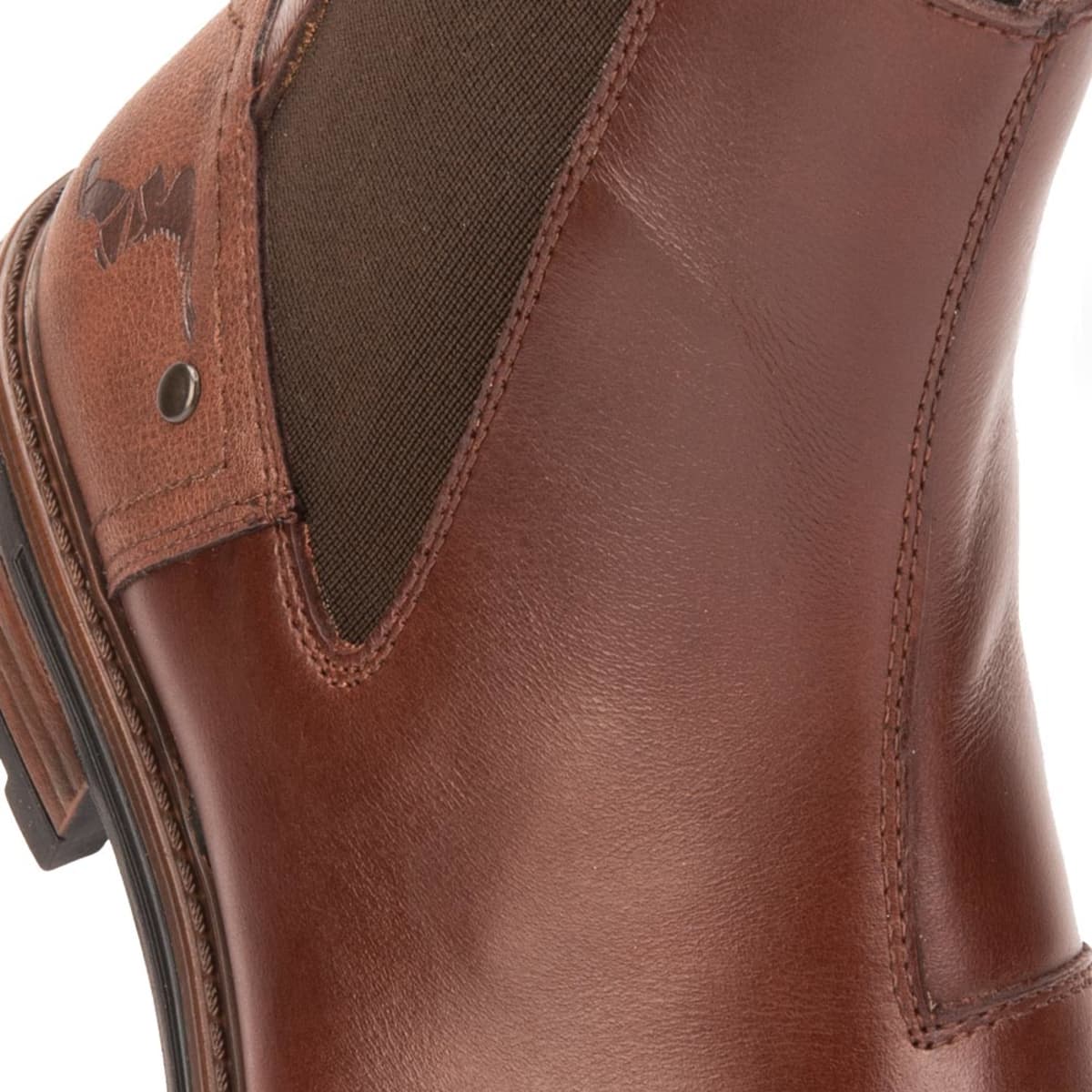 Botas heavy tipo Chelsea cafés de Goodyear, para hombre, mod. 1102929