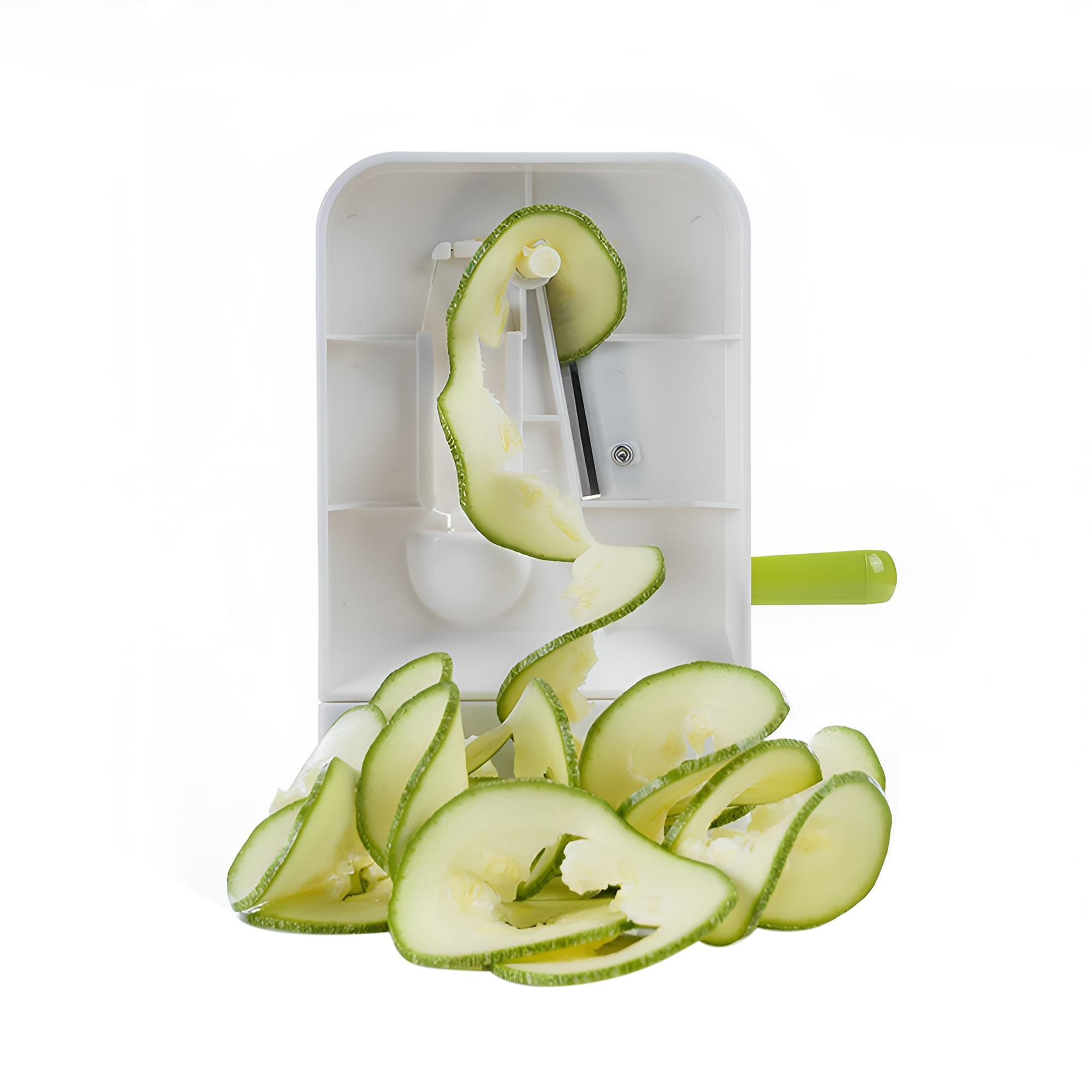 Rallador de Verduras Spiralizer Plegable Hiperware 5 Cortes en Espiral Color Blanco