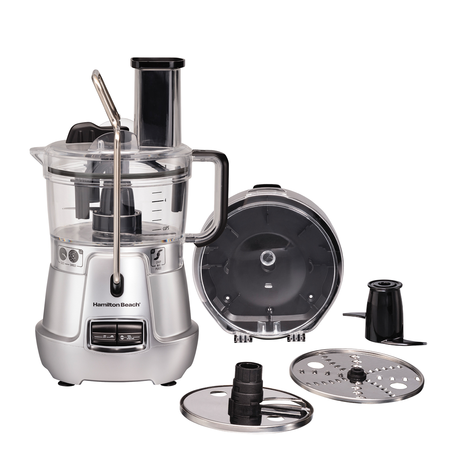 Procesador de Alimentos Hamilton Beach 70820 8 Tazas Plata