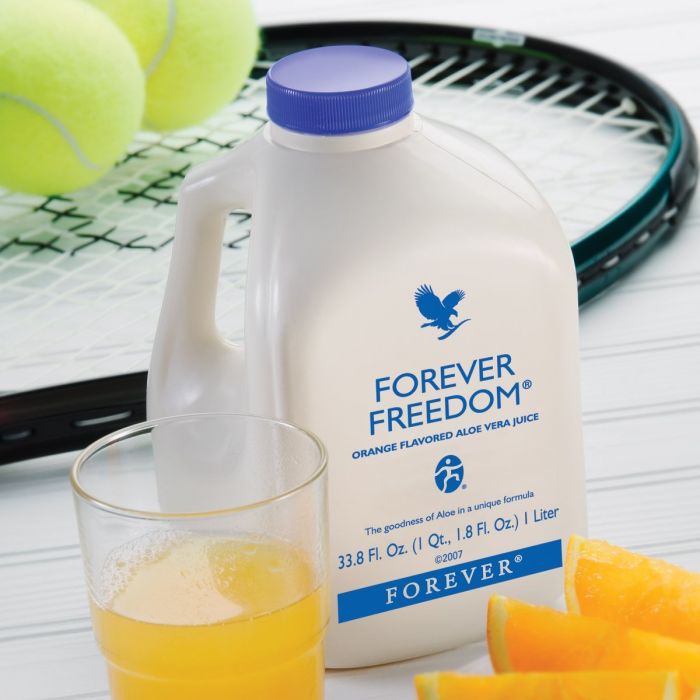 Forever Freedom Jugo Orange Aloe 100% Natural Forever Living.