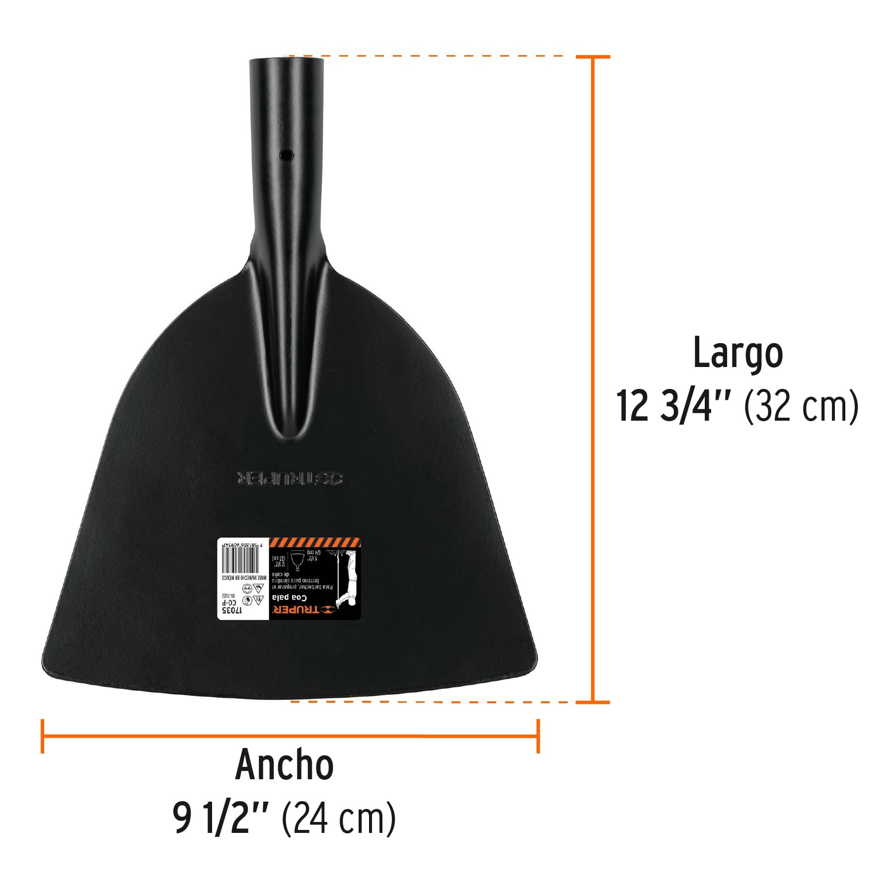 COA PALA, SIN MANGO, TRUPER 17035
