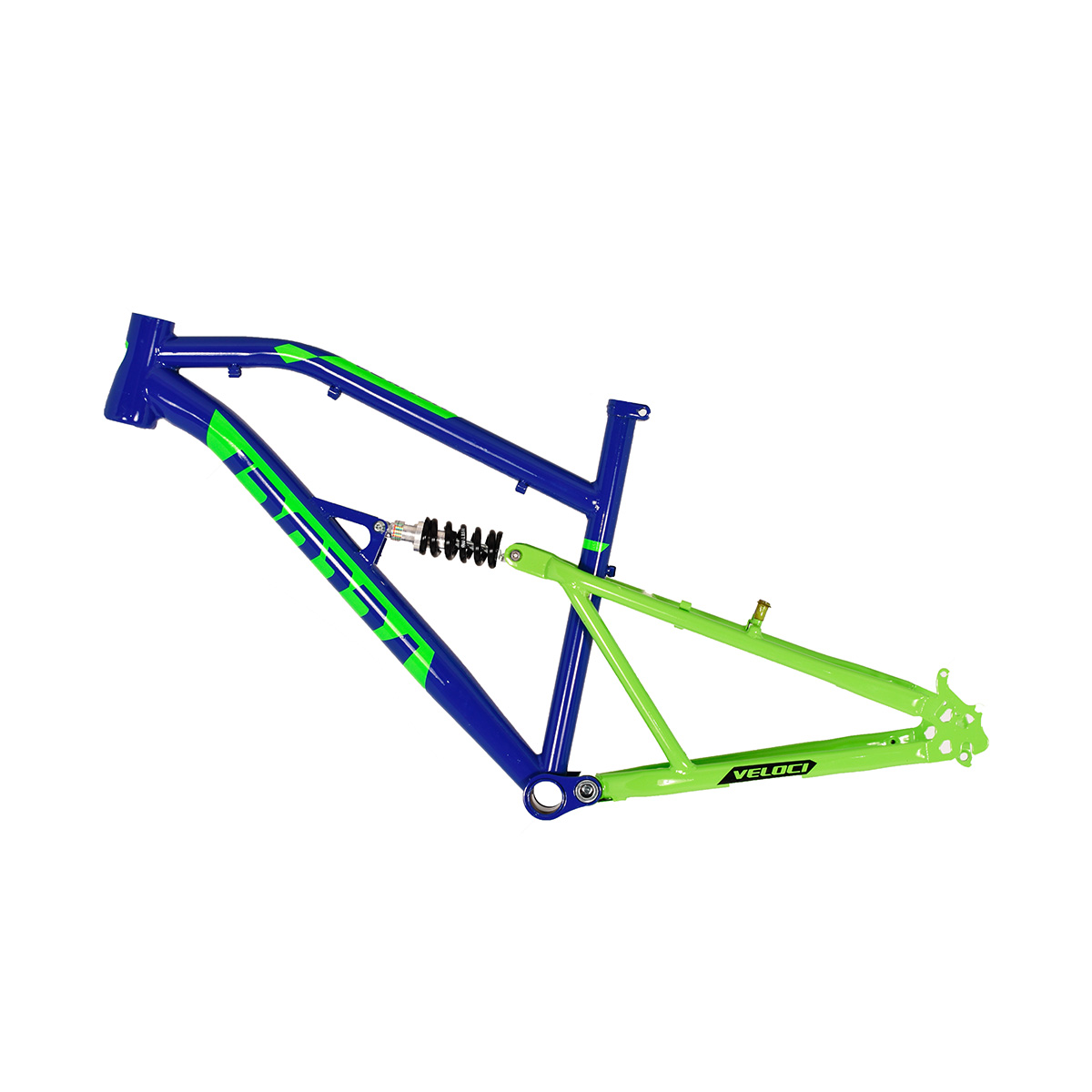 Cuadro MTB  Naukas con suspensión R26 Azul