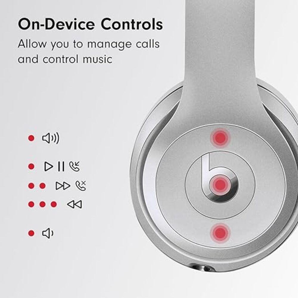 Audifonos Beats Solo3 Wireless Bluetooth Plata