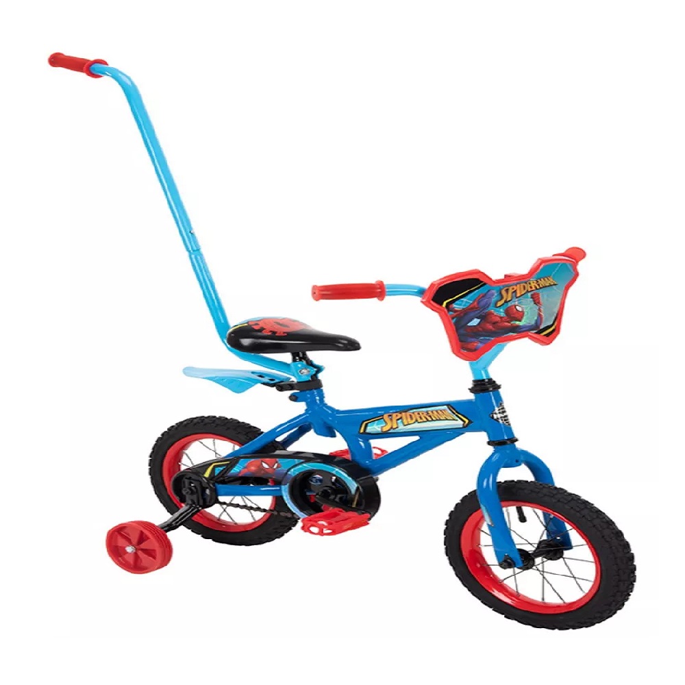 Bicicleta Infantil R12 Spiderman azul huffy
