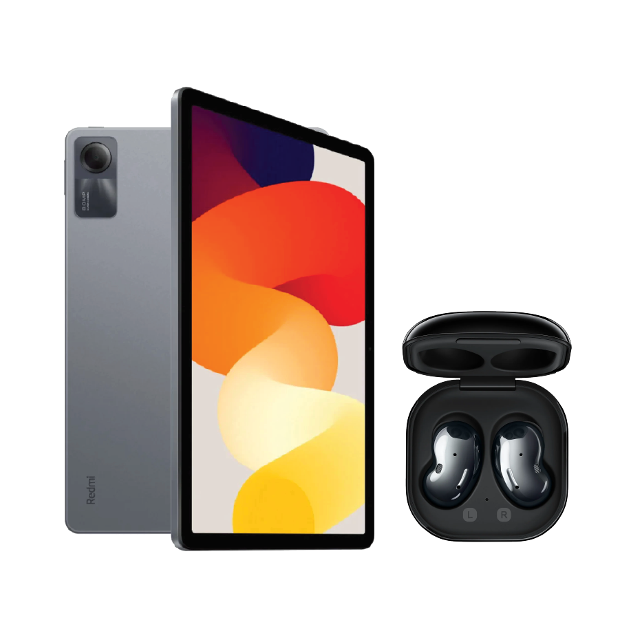 Tablet Redmi Pad SE 8/256GB Gris + Audífonos Samsung Buds live R180