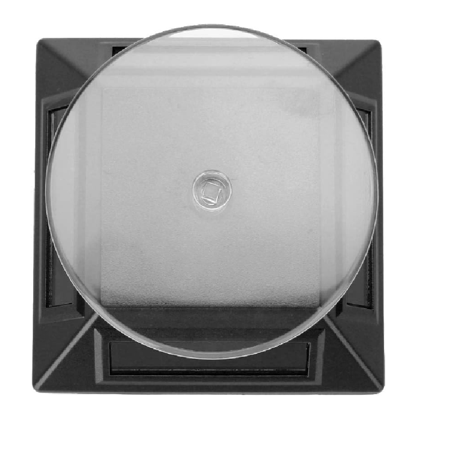 Base Plataforma Giratoria Negra Solar Exhibidor Joyeria Relojes Electronicos Profesional