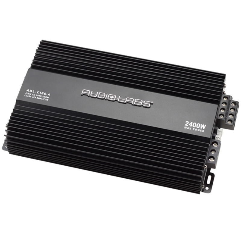 Amplificador Audio Labs ADL-C160.4 2400 Watts Clase A/B 4 Canales