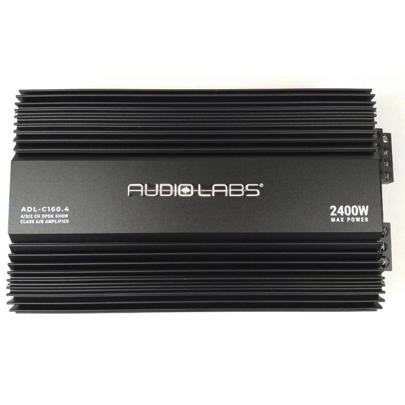 Amplificador Audio Labs ADL-C160.4 2400 Watts Clase A/B 4 Canales